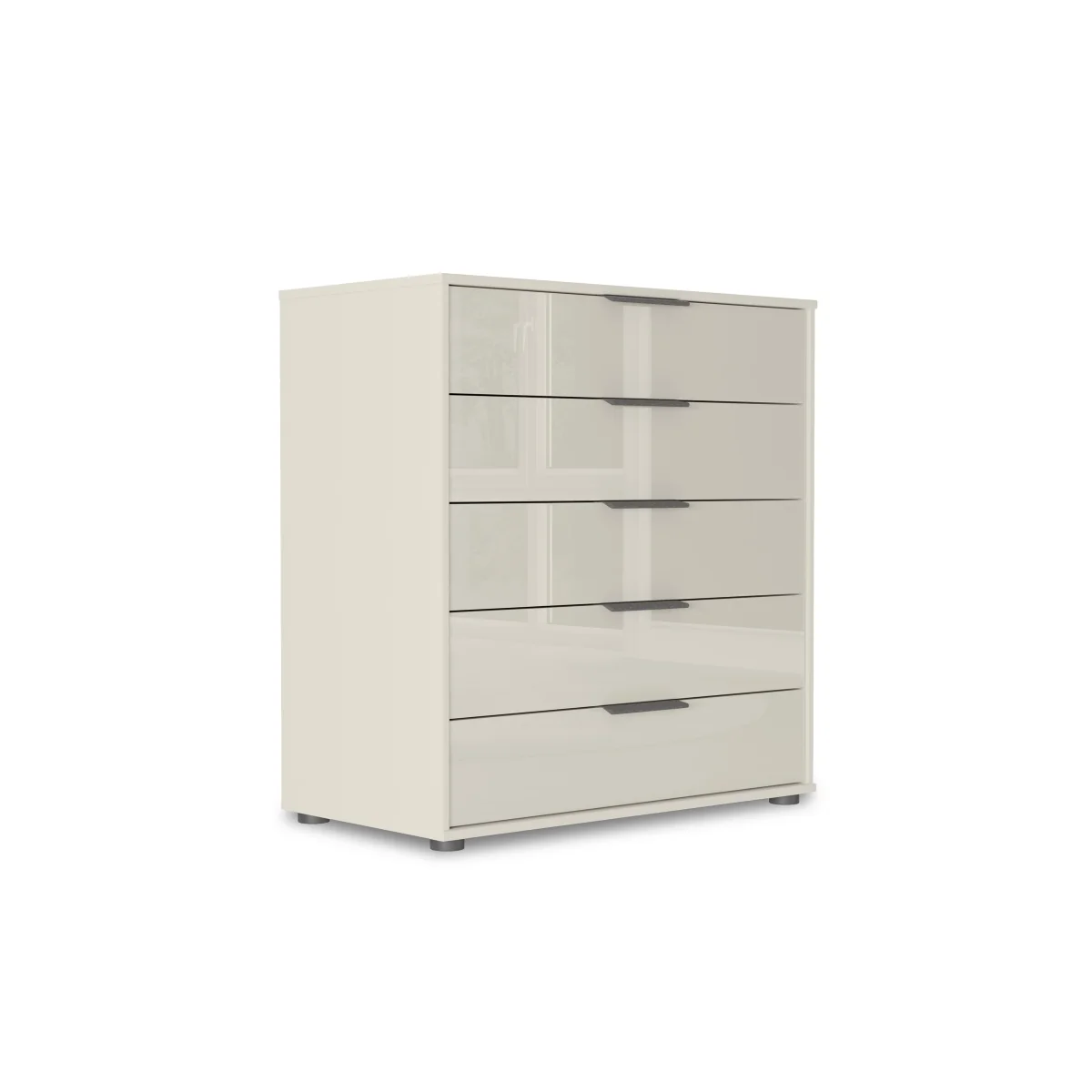 Wiemann - Instinct 80cm 5 Drawer Glass Chest - Bedroom Furniture - In Time for Christmas – image 3
