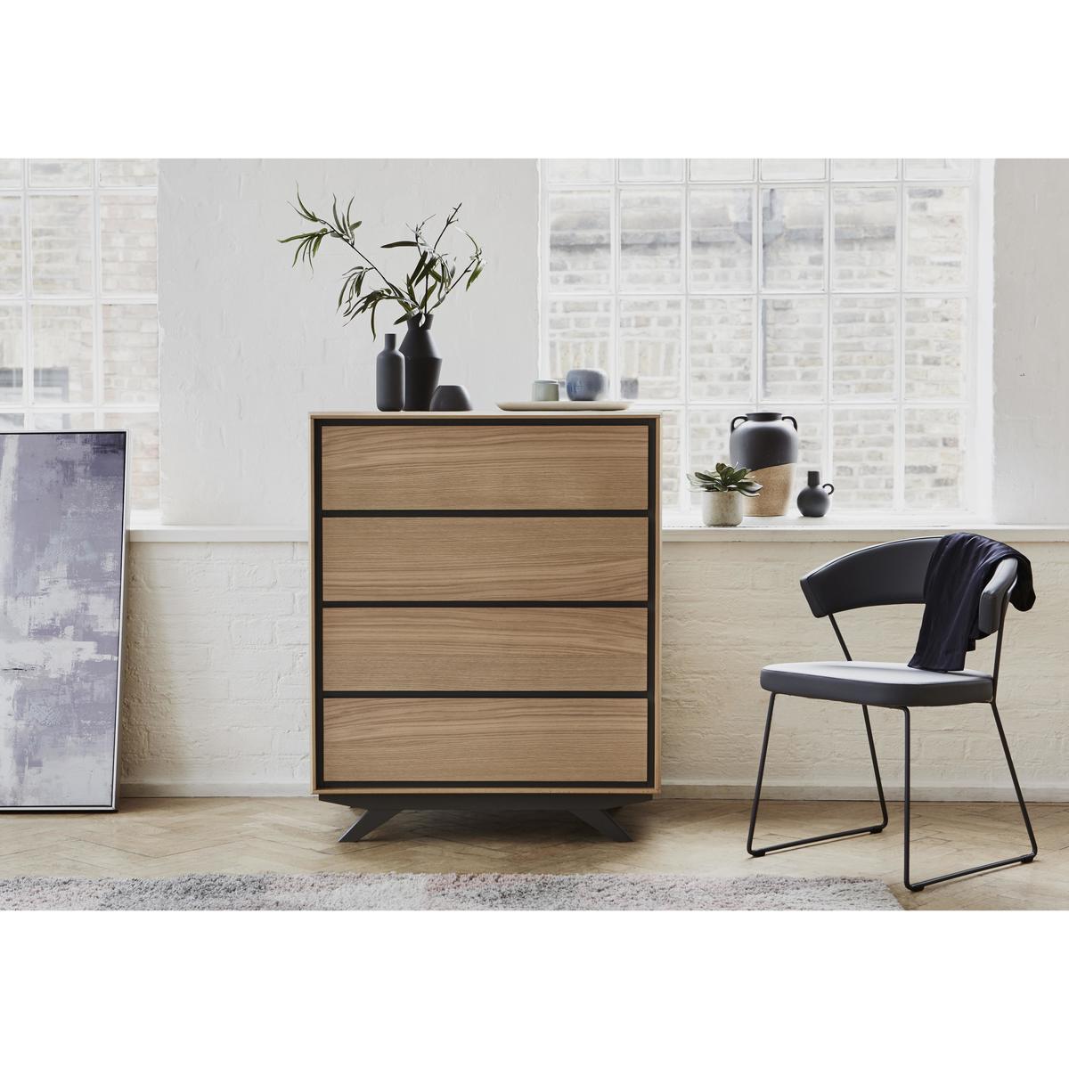 Elara 4 Drawer Chest - Grey - By Furniture Village – image 3