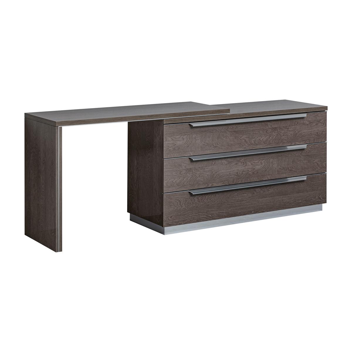 Venezia 3 Drawer Single Dresser with Extension - Silver Birch – image 1