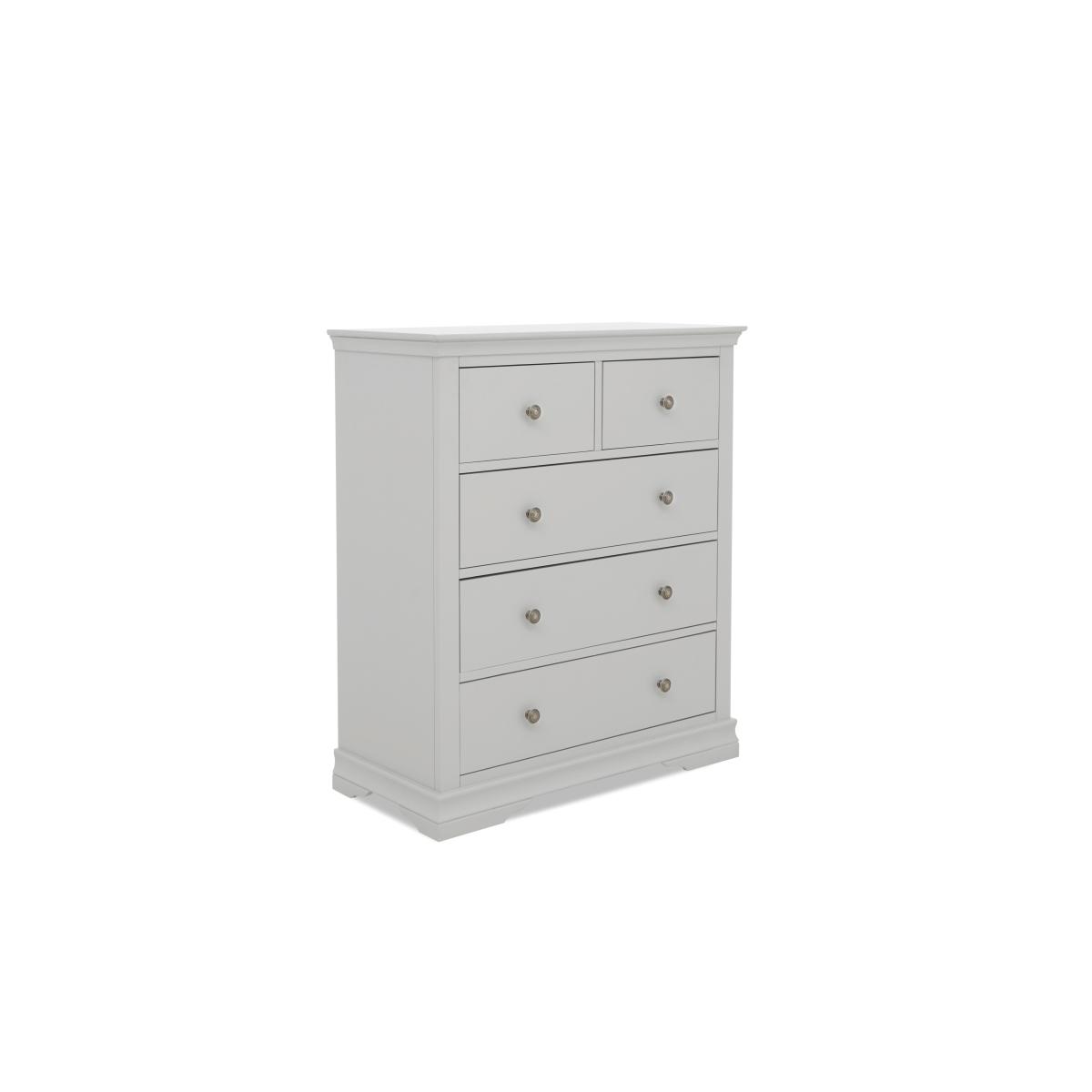 Tiverton 2+3 Drawer Chest - Dove Grey – image 5