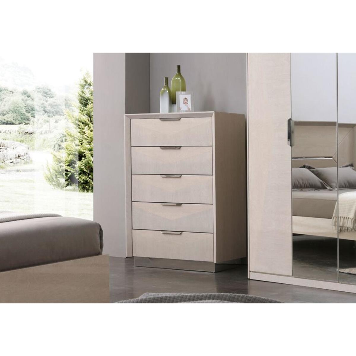 Taormina 5 Drawer Chest - Beige - By Furniture Village – image 2