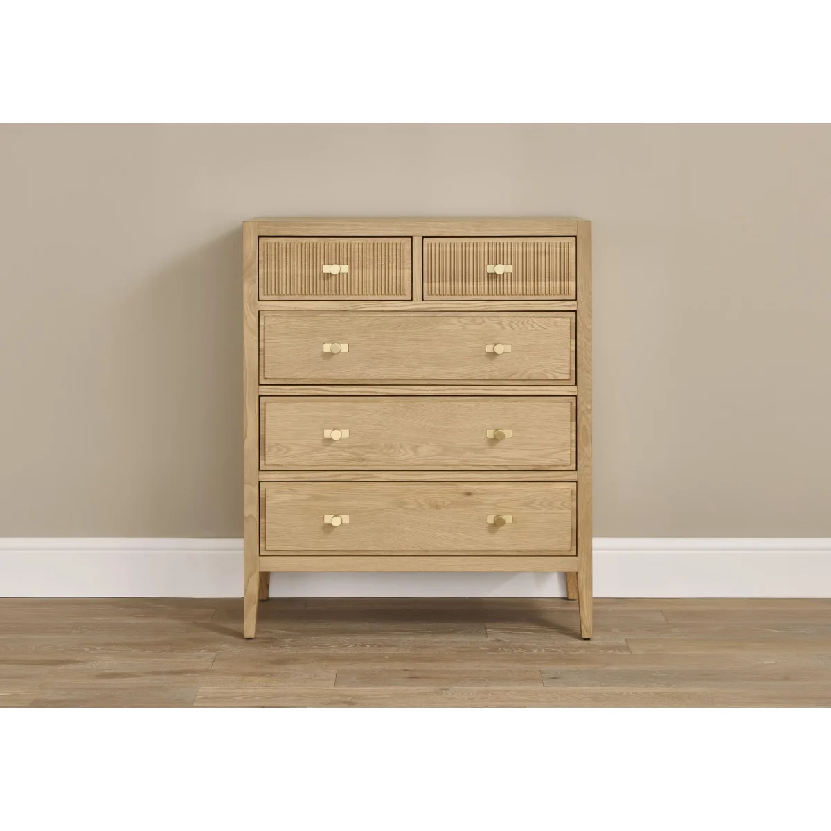 Alicent 3+2 Drawer Chest - Bedroom Furniture - In Time for Christmas – image 3