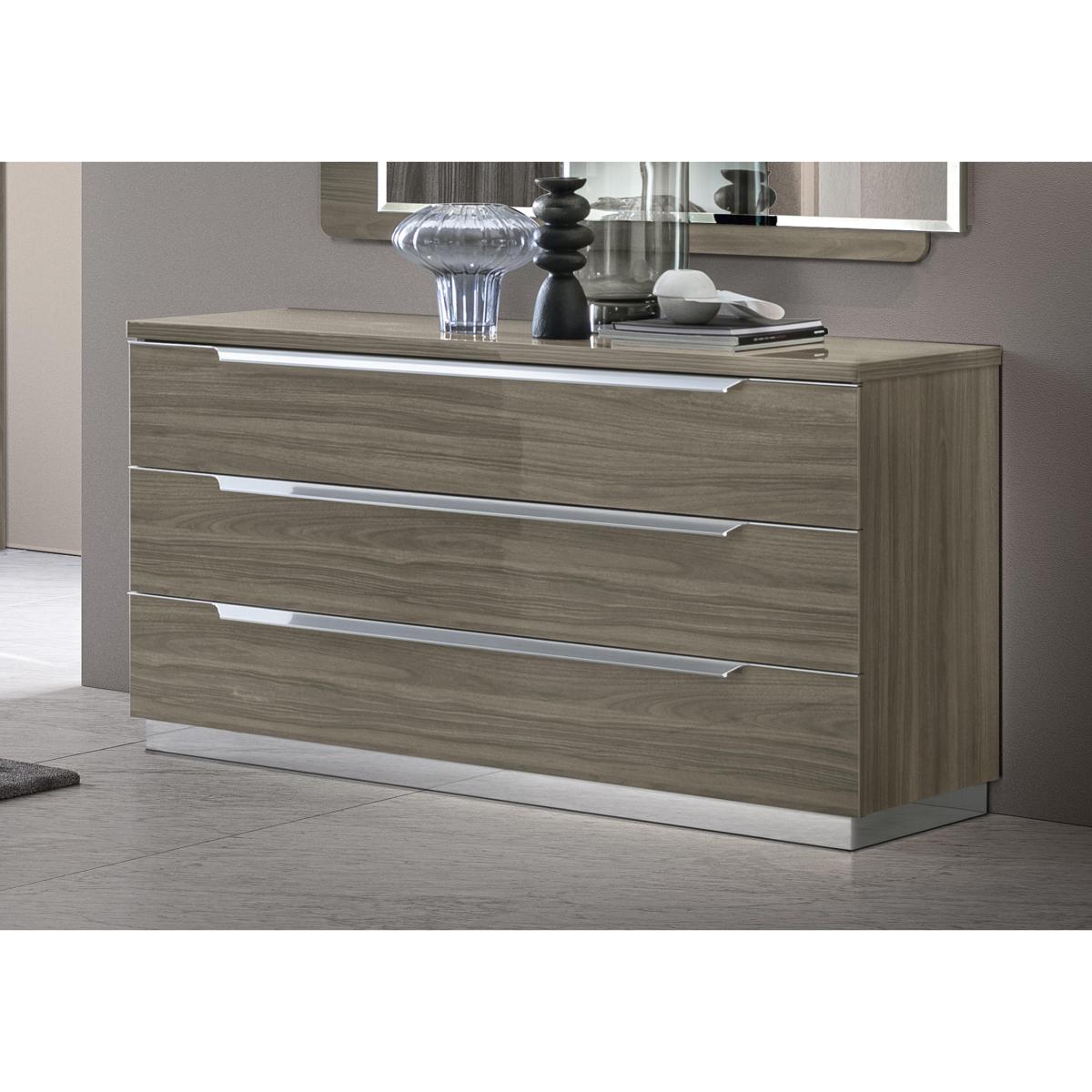 Venezia 3 Drawer Dresser - Silver Birch – image 2