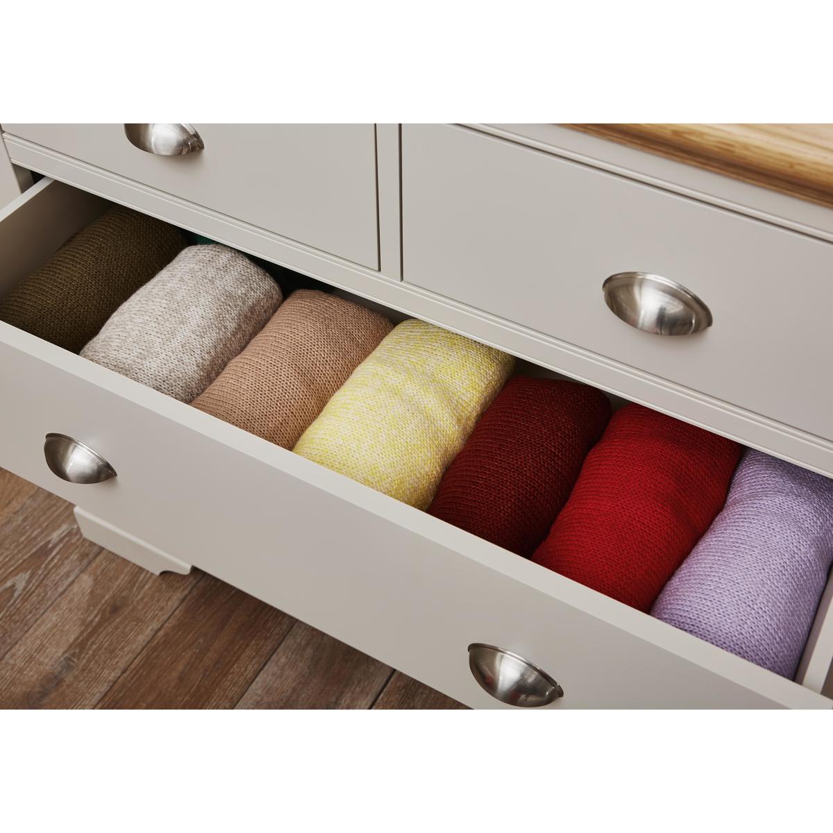 Furnitureland - Emily 4 Drawer Chest - Brown – image 9