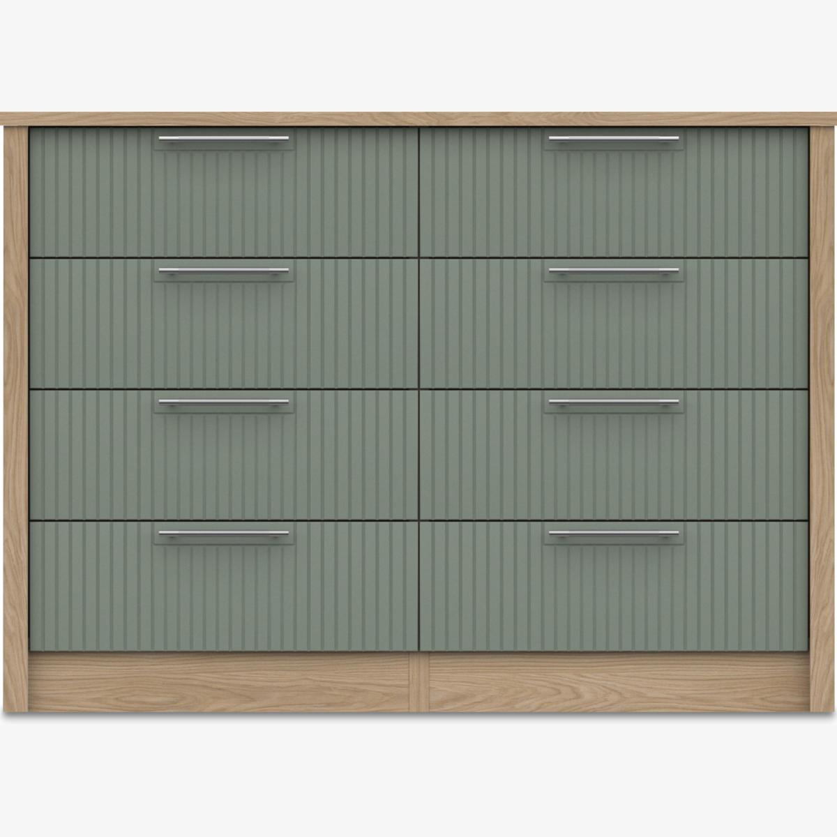 London Bedrooms - Chelsea 8 Drawer Wide Chest