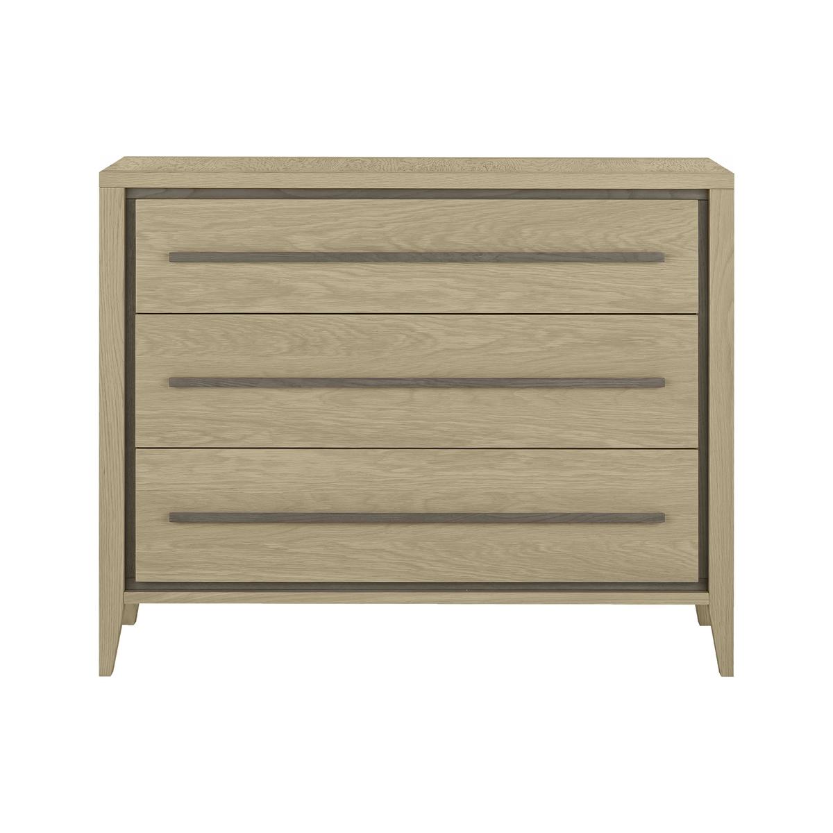Durrell 3 Drawer Chest - Brown – image 1
