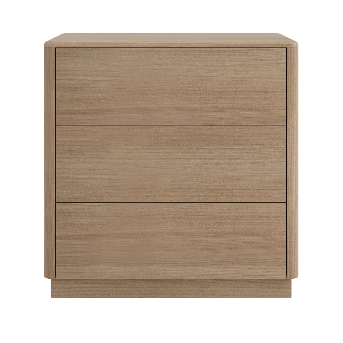 Modern Oak 3 Drawer Chest of Drawers - Rowan – image 5
