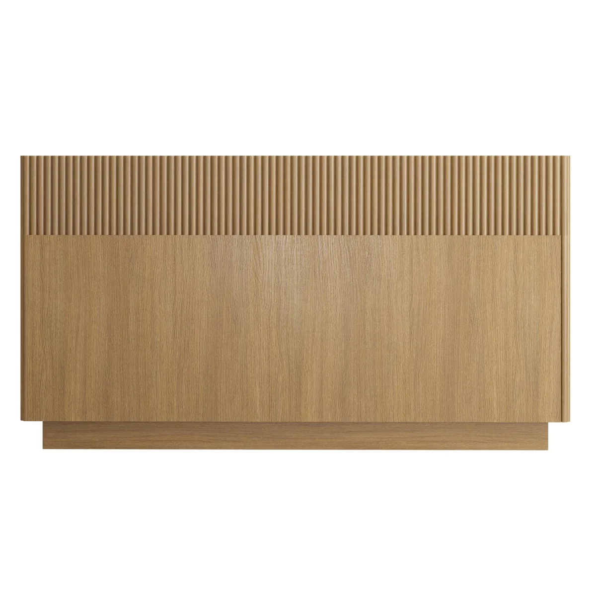 Natural Oak Ribbed 6 Drawer Large Chest of Drawers - Fully Assembled - Drew – image 7