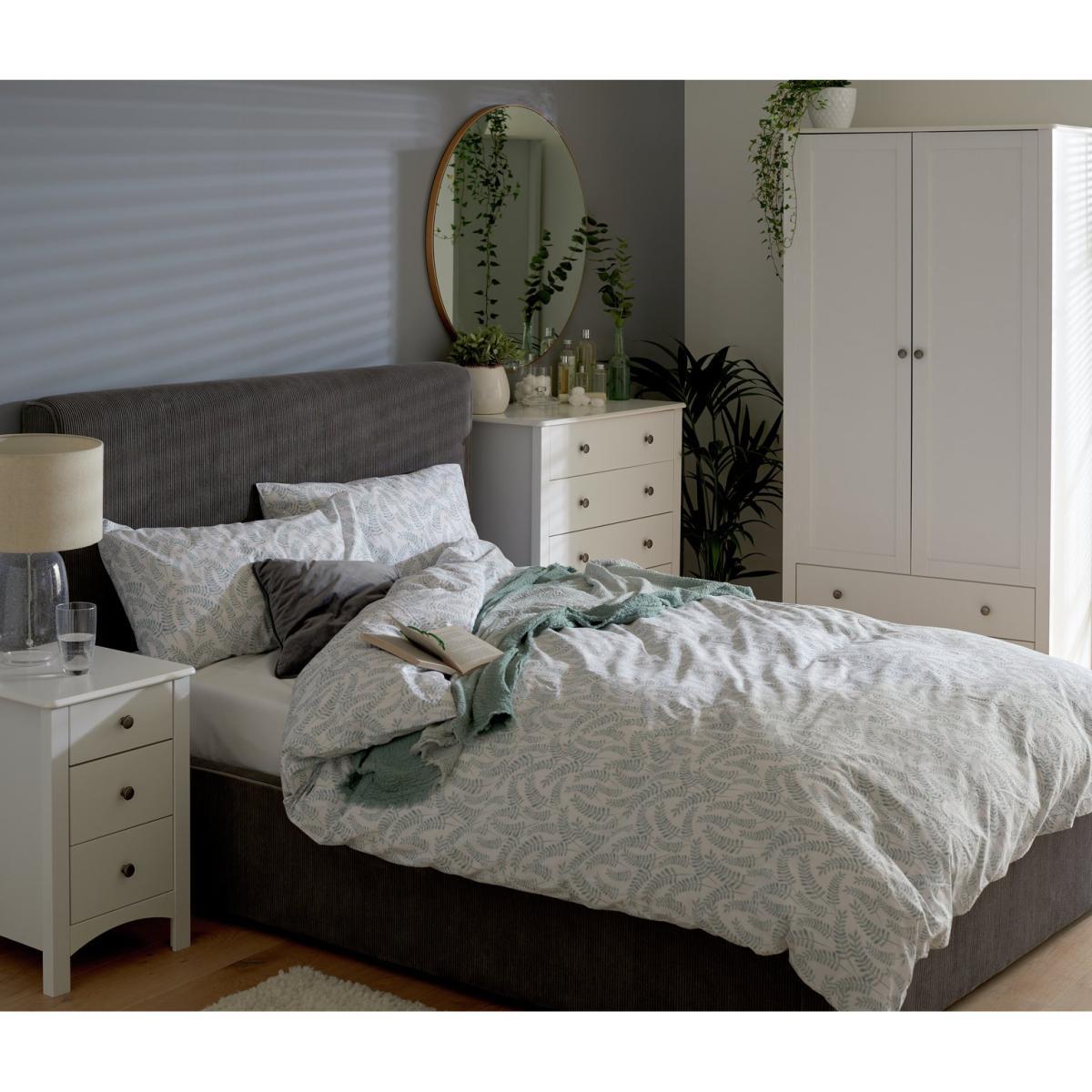 Habitat Minato 3 Piece 2 Door Wardrobe Set - White – image 3