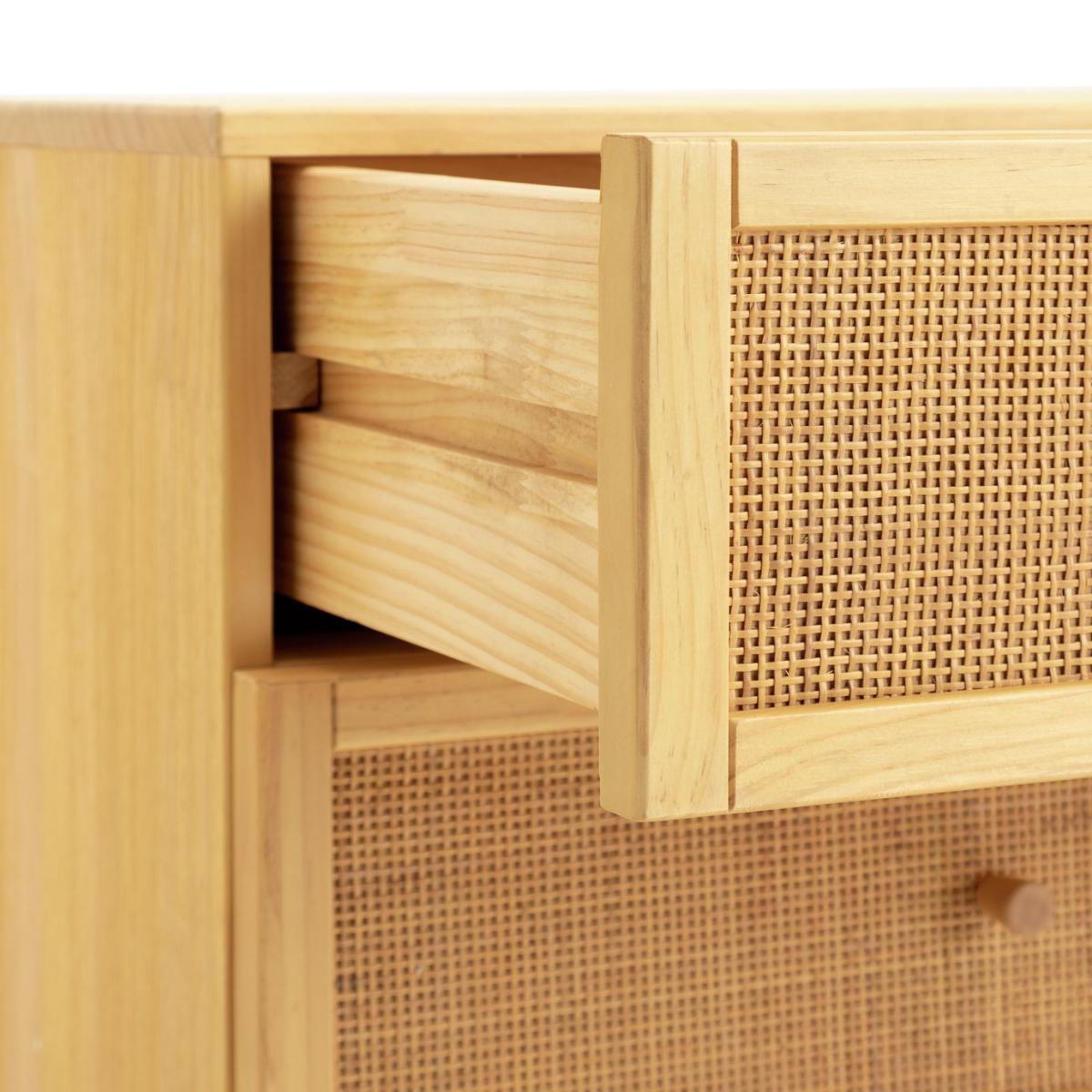 Habitat Simone 2 + 2 Wide Drawer Rattan Chest – image 5