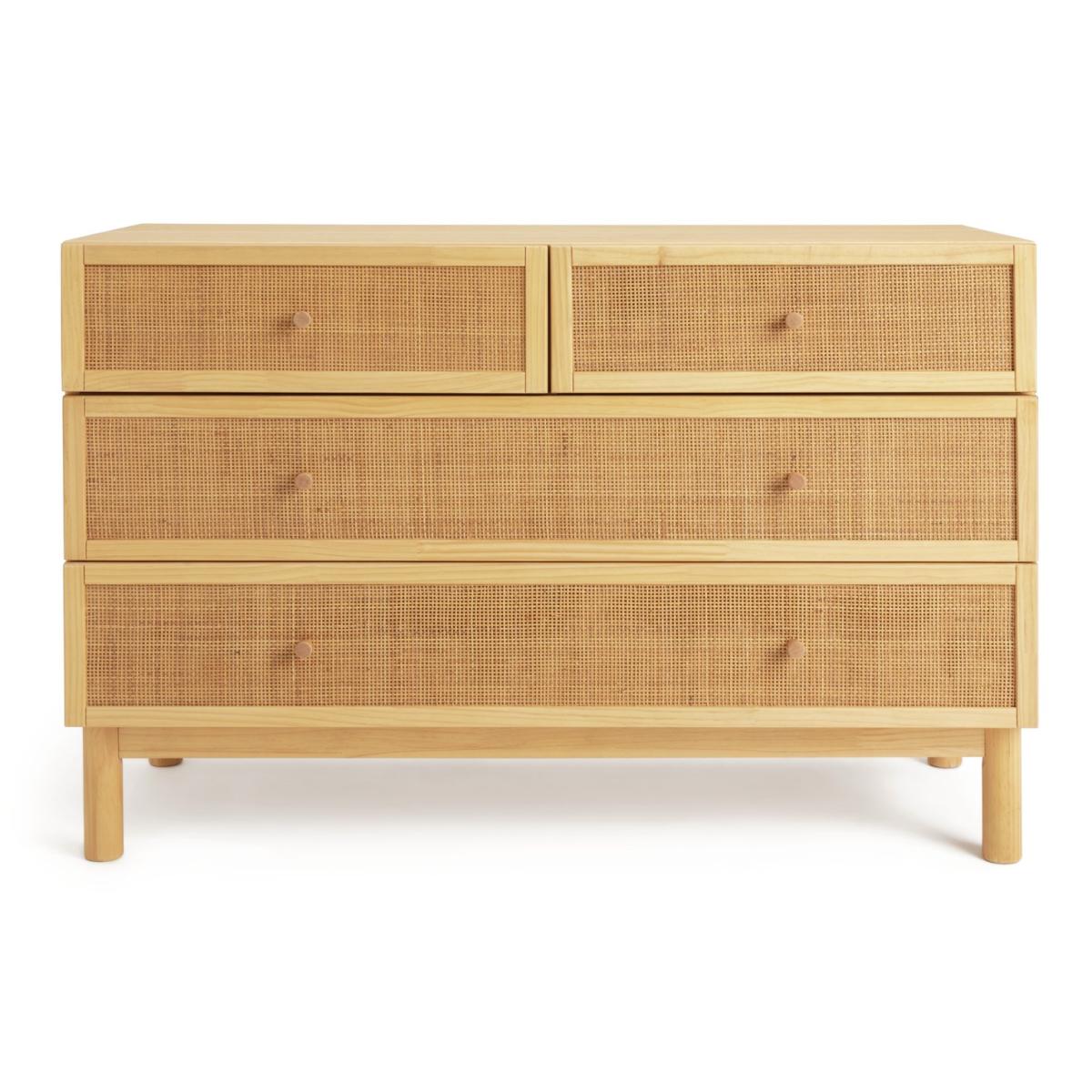 Habitat Simone 2 + 2 Wide Drawer Rattan Chest – image 8