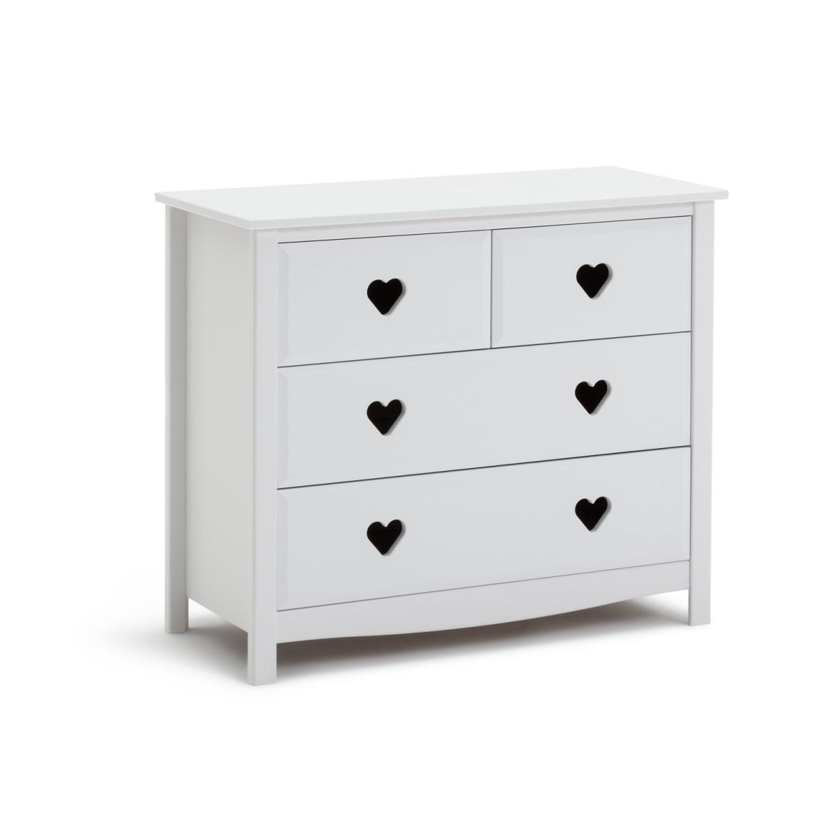 Habitat Kids Mia 2+2 Chest of Drawers - White – image 2
