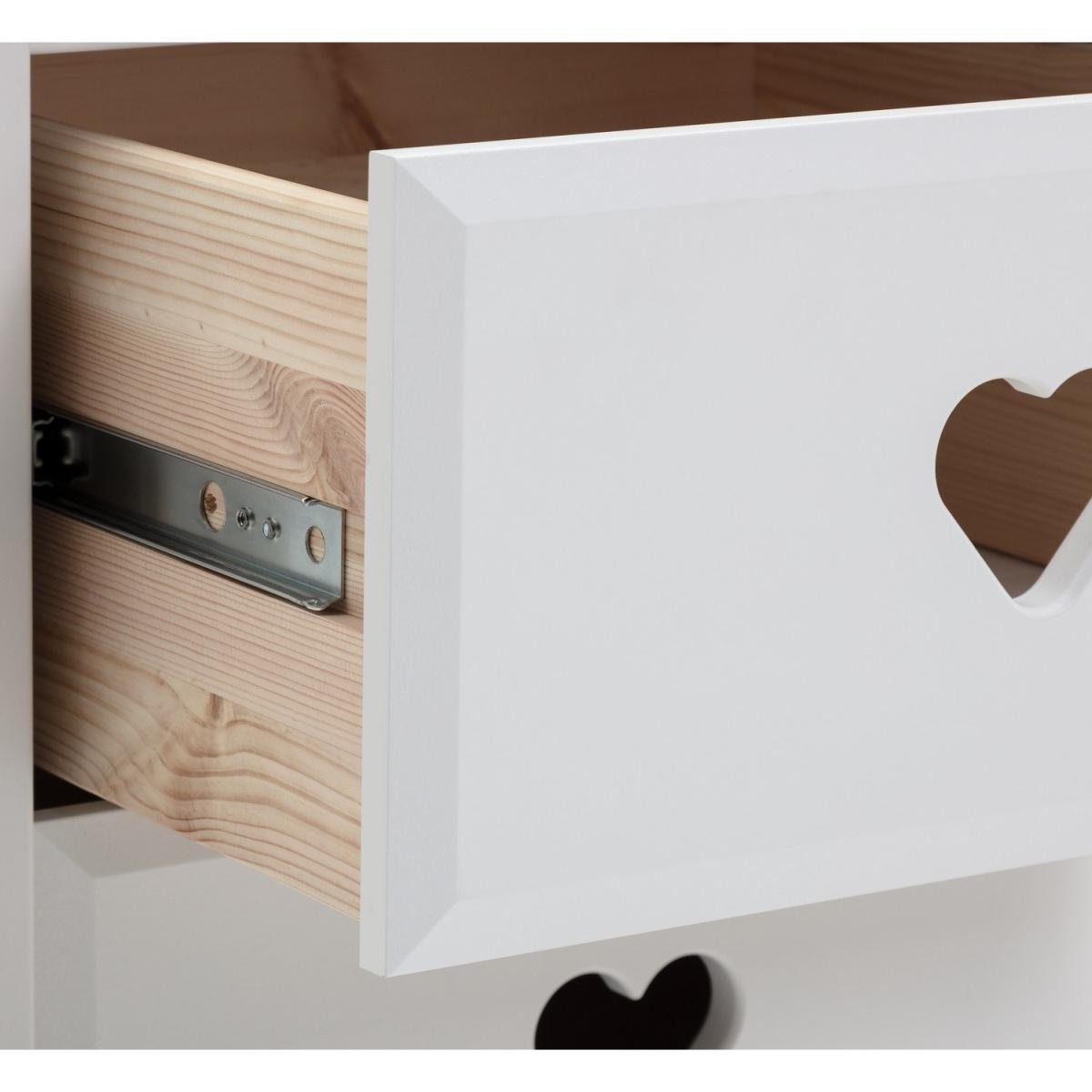 Habitat Kids Mia 2+2 Chest of Drawers - White – image 5