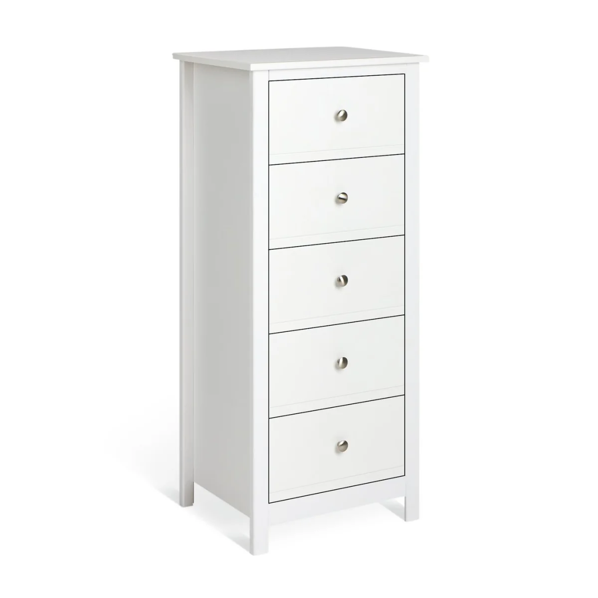 Habitat Brooklyn 5 Drawer Tallboy - White – image 3