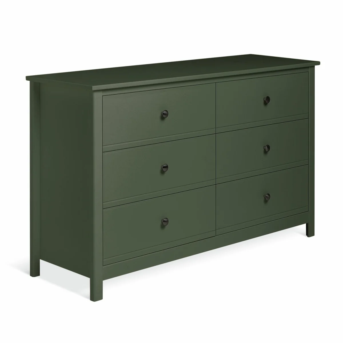 Habitat Brooklyn 6 Drawer Chest - Green – image 2