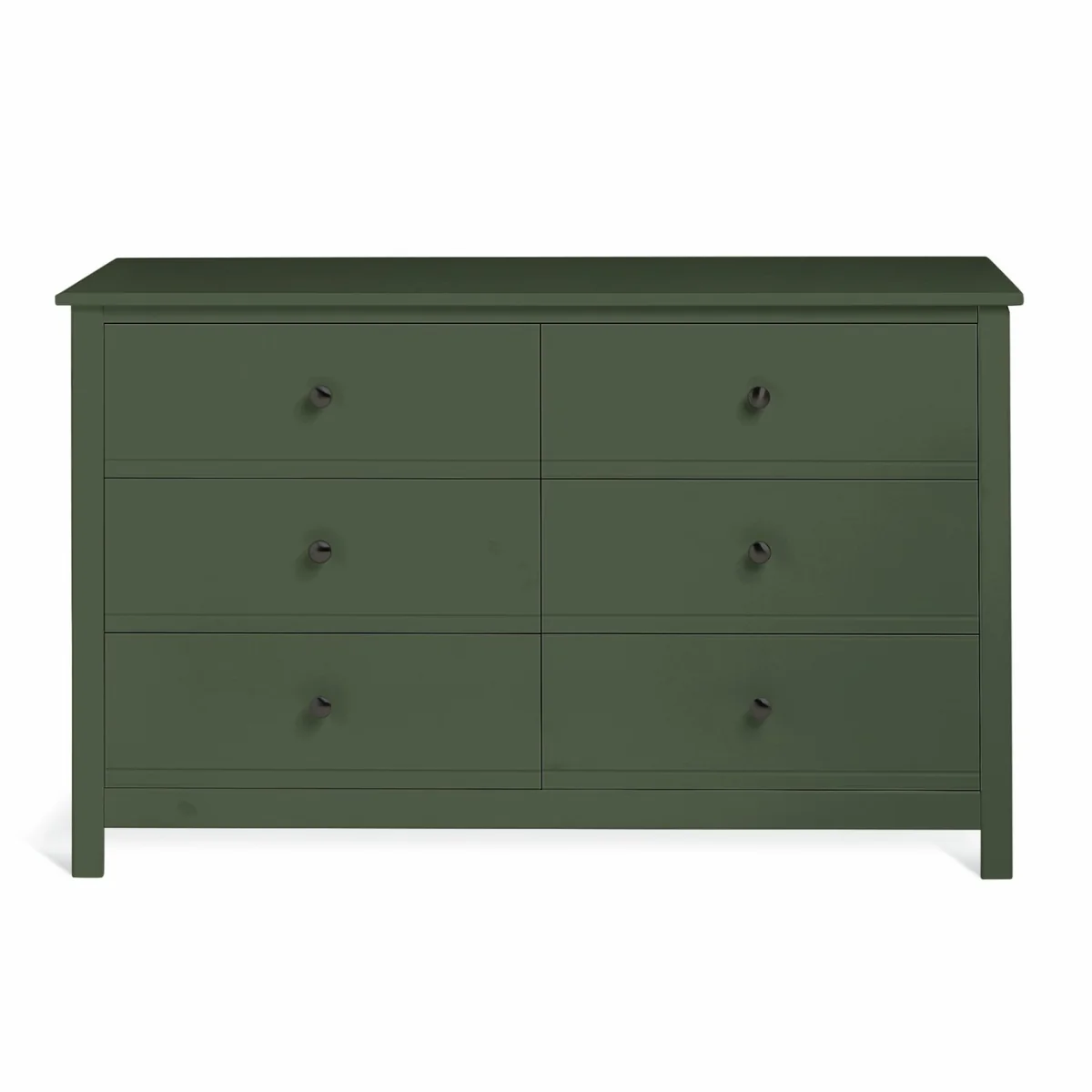 Habitat Brooklyn 6 Drawer Chest - Green – image 3