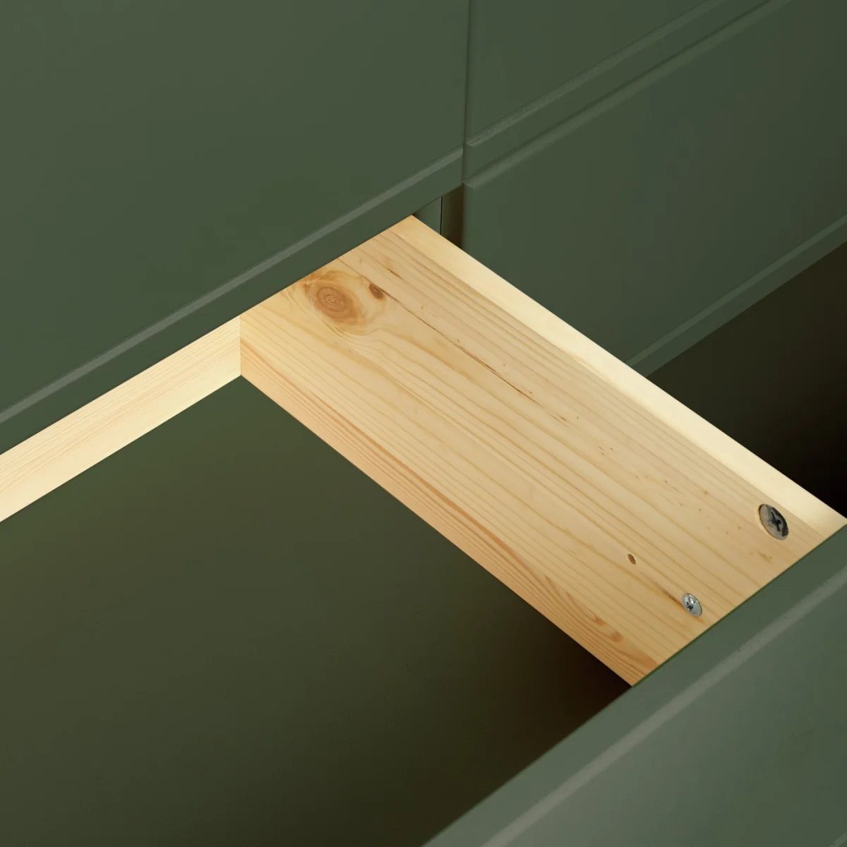 Habitat Brooklyn 6 Drawer Chest - Green – image 5