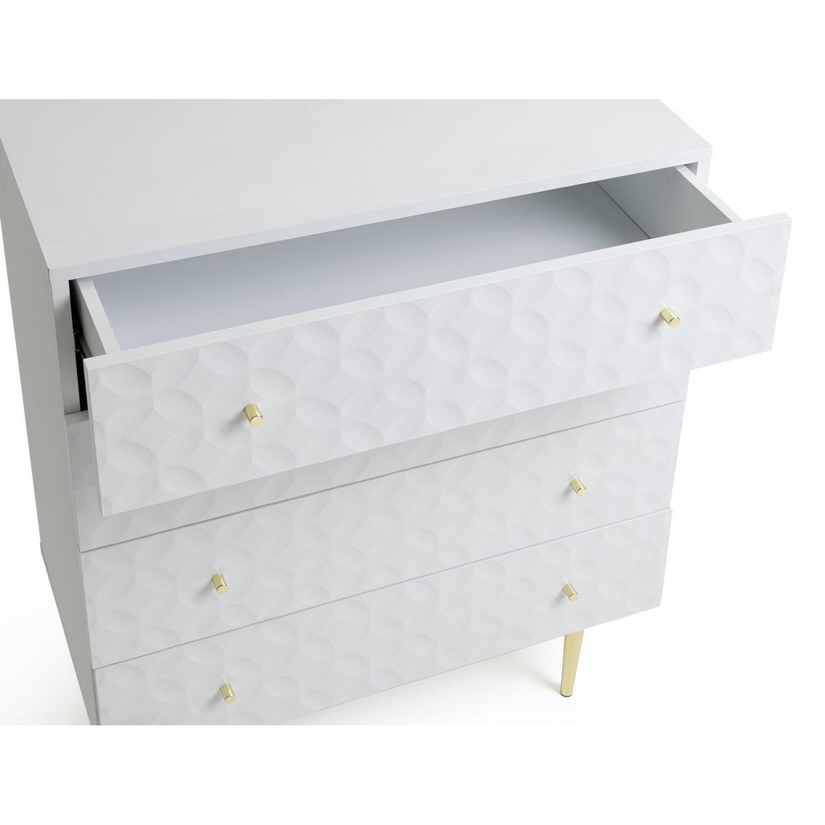 Habitat Sienna 4 Drawer Chest - White – image 3