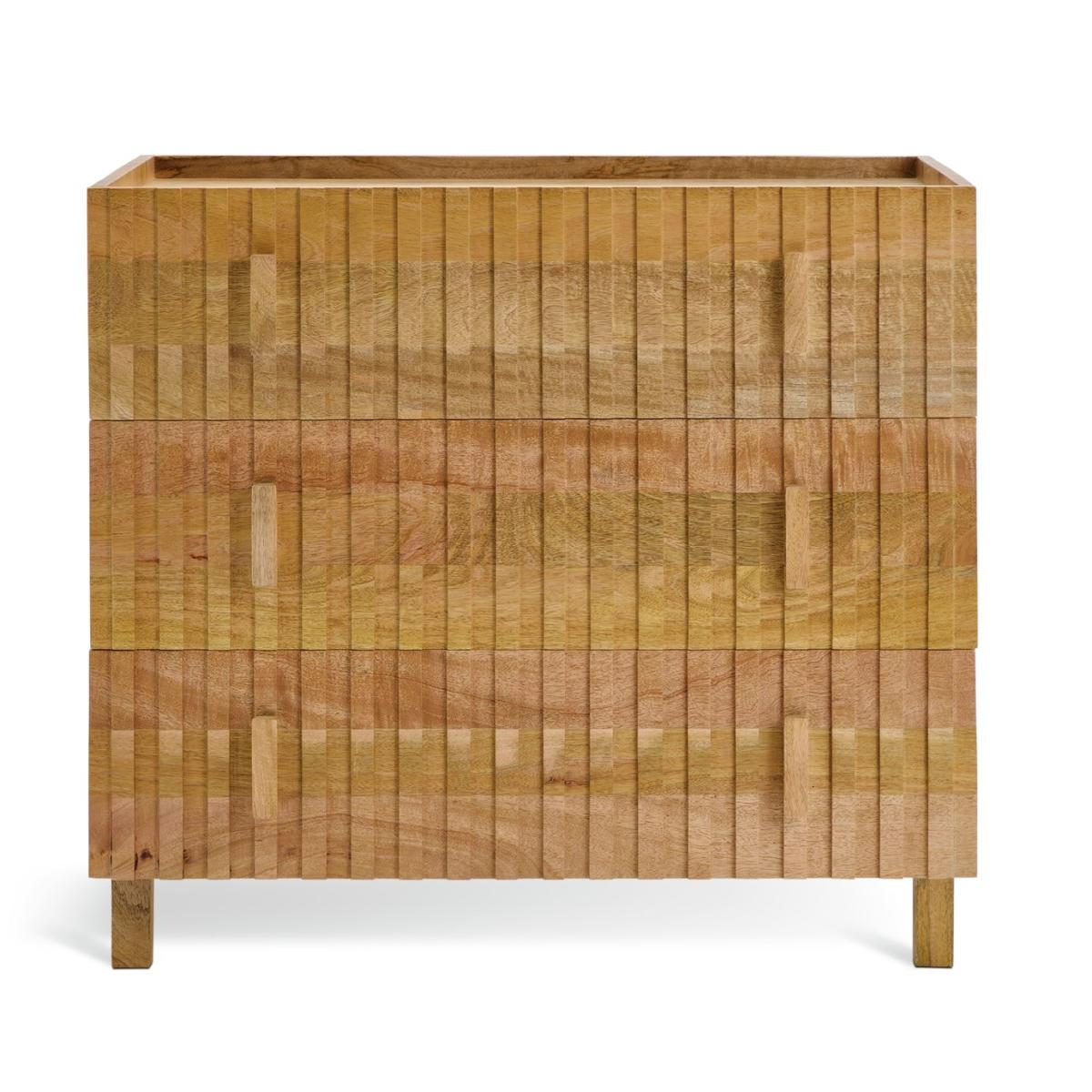 Habitat Jericho 3 Drawer Chest - Natural – image 8