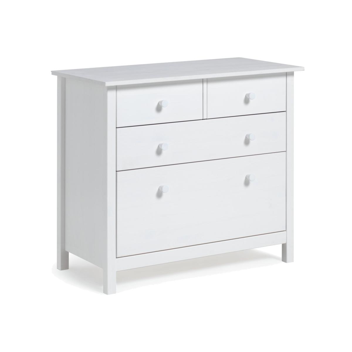 Habitat Kids Scandinavia 4 Chest of Drawers - White – image 1
