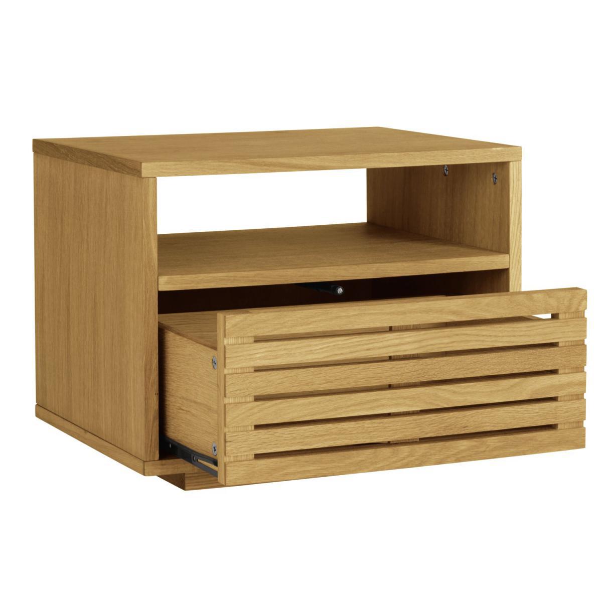 Habitat Max 2 Bedside Table & 3 Drawer Chest Set - Oak – image 5