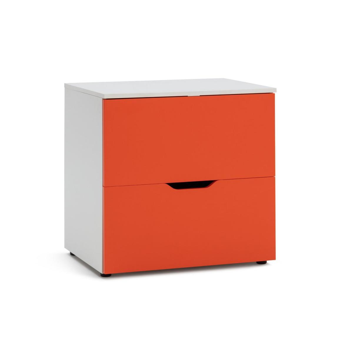 Habitat Kids Pod 2 Drawer Low Chest of Drawers - Orange – image 2