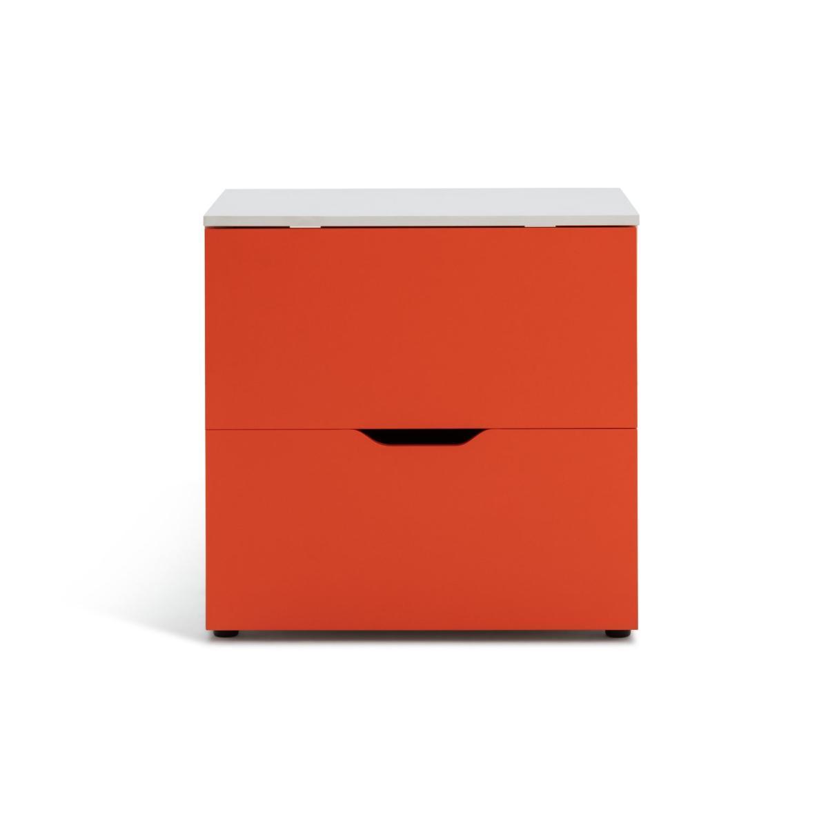 Habitat Kids Pod 2 Drawer Low Chest of Drawers - Orange – image 4