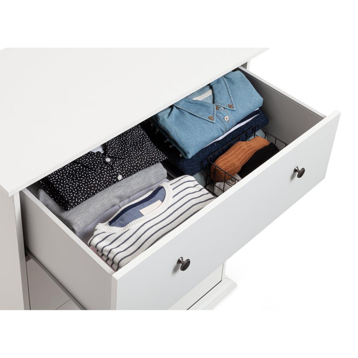 Habitat Heathland 4 Drawer Chest - White – image 4