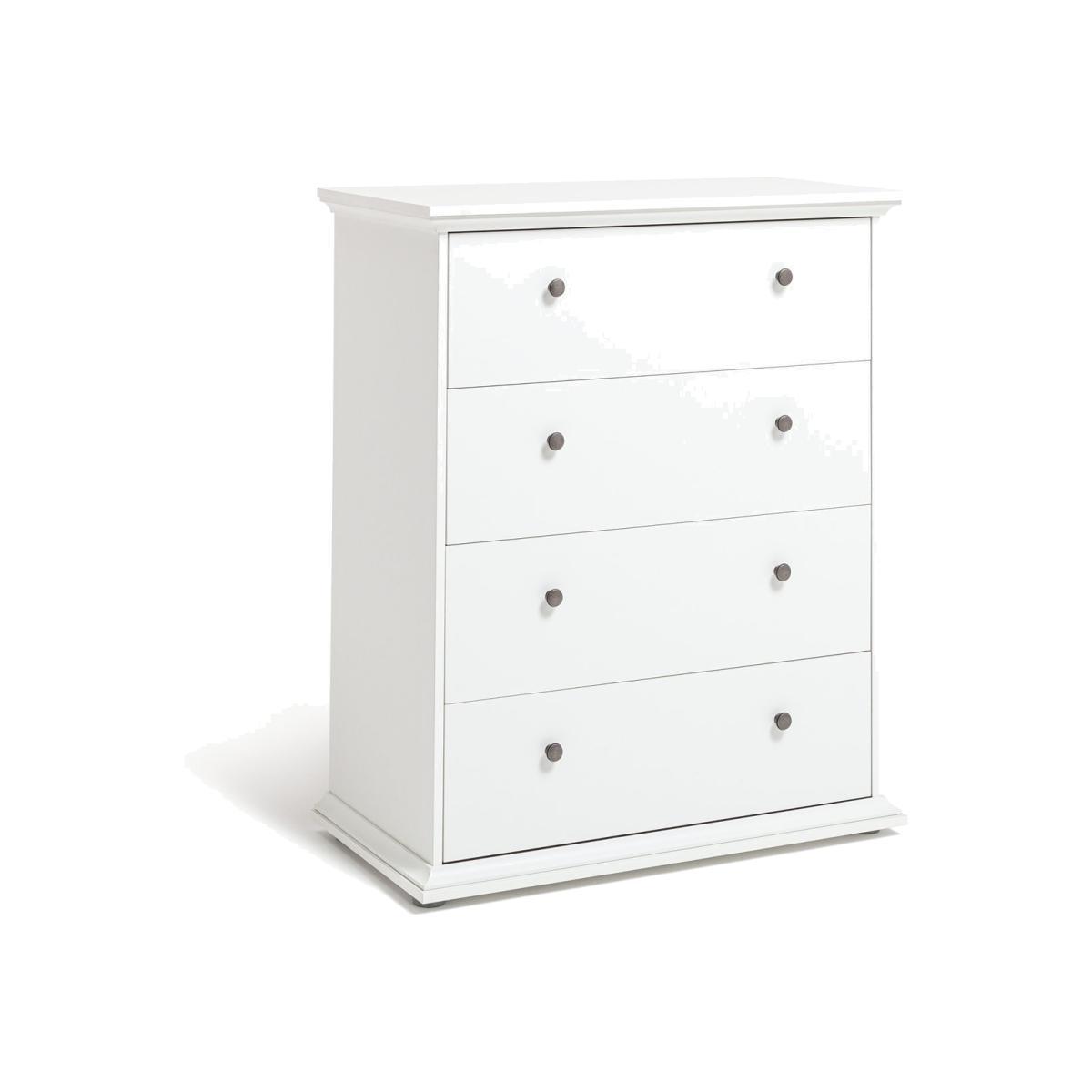 Habitat Heathland 4 Drawer Chest - White – image 1