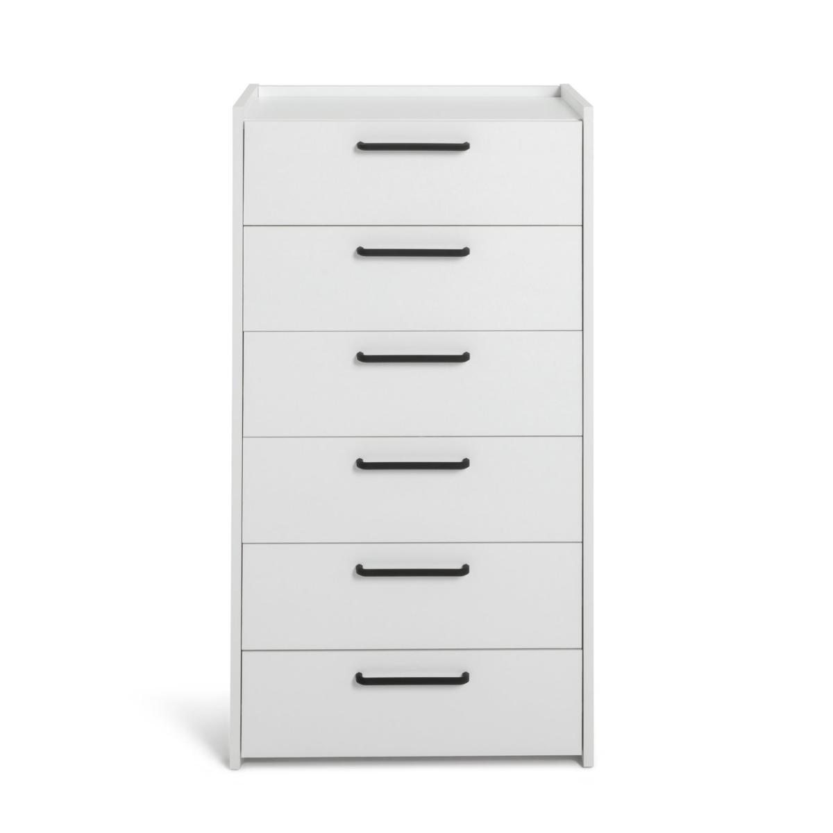 Habitat Oldham 6 Drawer Chest - White – image 7