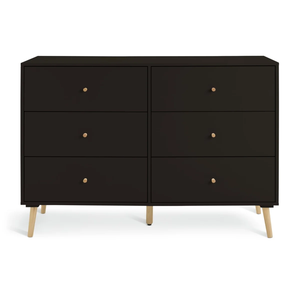 Habitat Otto 6 Drawer Chest - Black – image 3