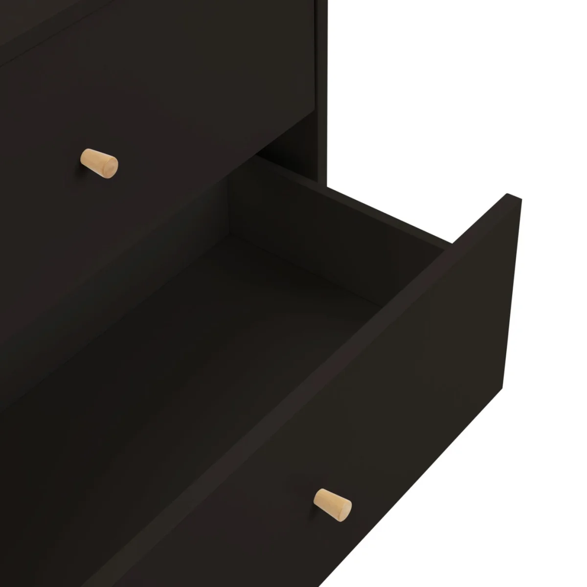 Habitat Otto 6 Drawer Chest - Black – image 4