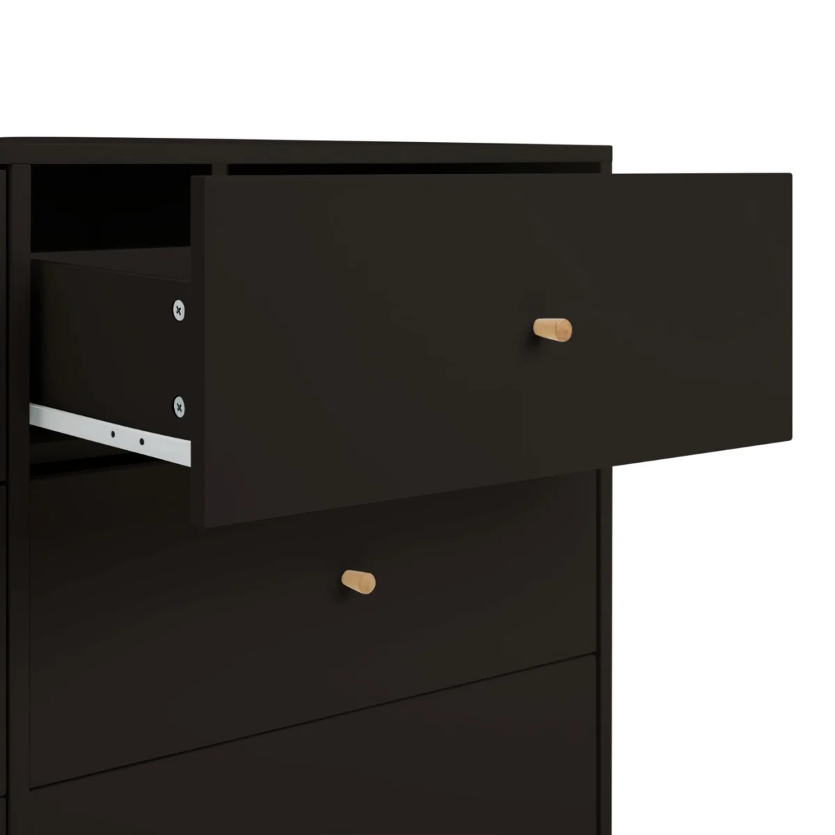 Habitat Otto 6 Drawer Chest - Black – image 7