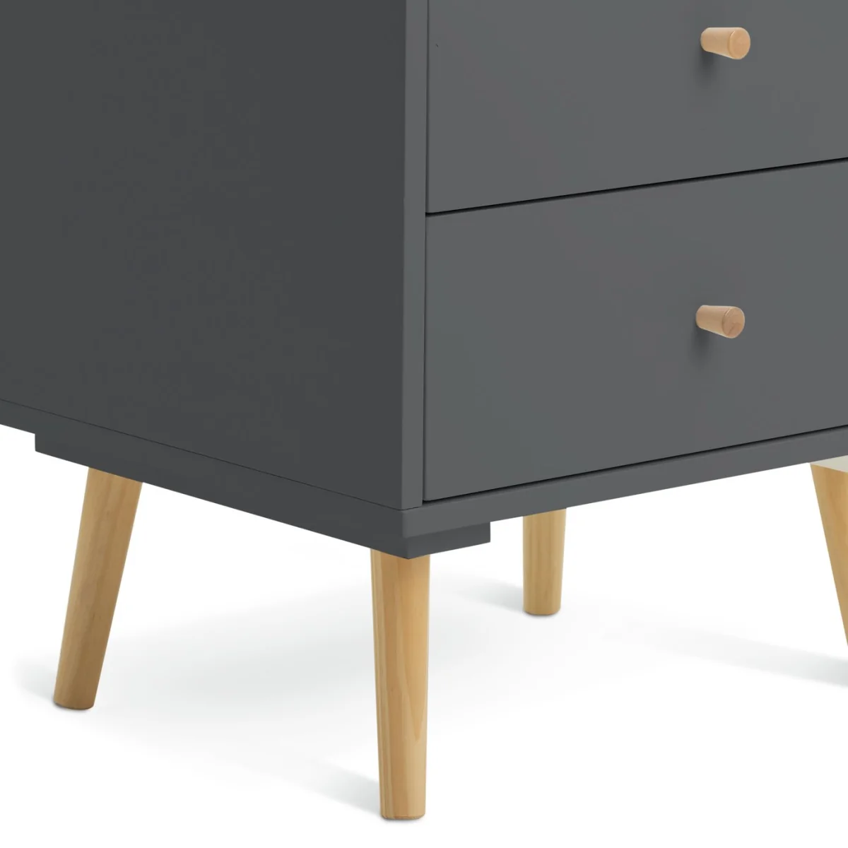 Habitat Otto 5 Drawer Tallboy - Grey – image 4