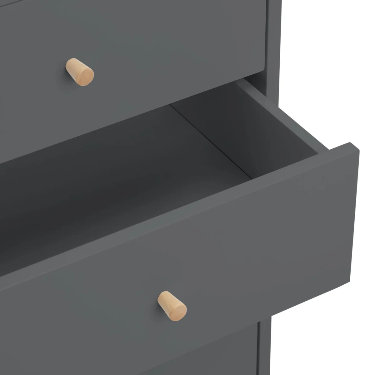 Habitat Otto 5 Drawer Tallboy - Grey – image 5