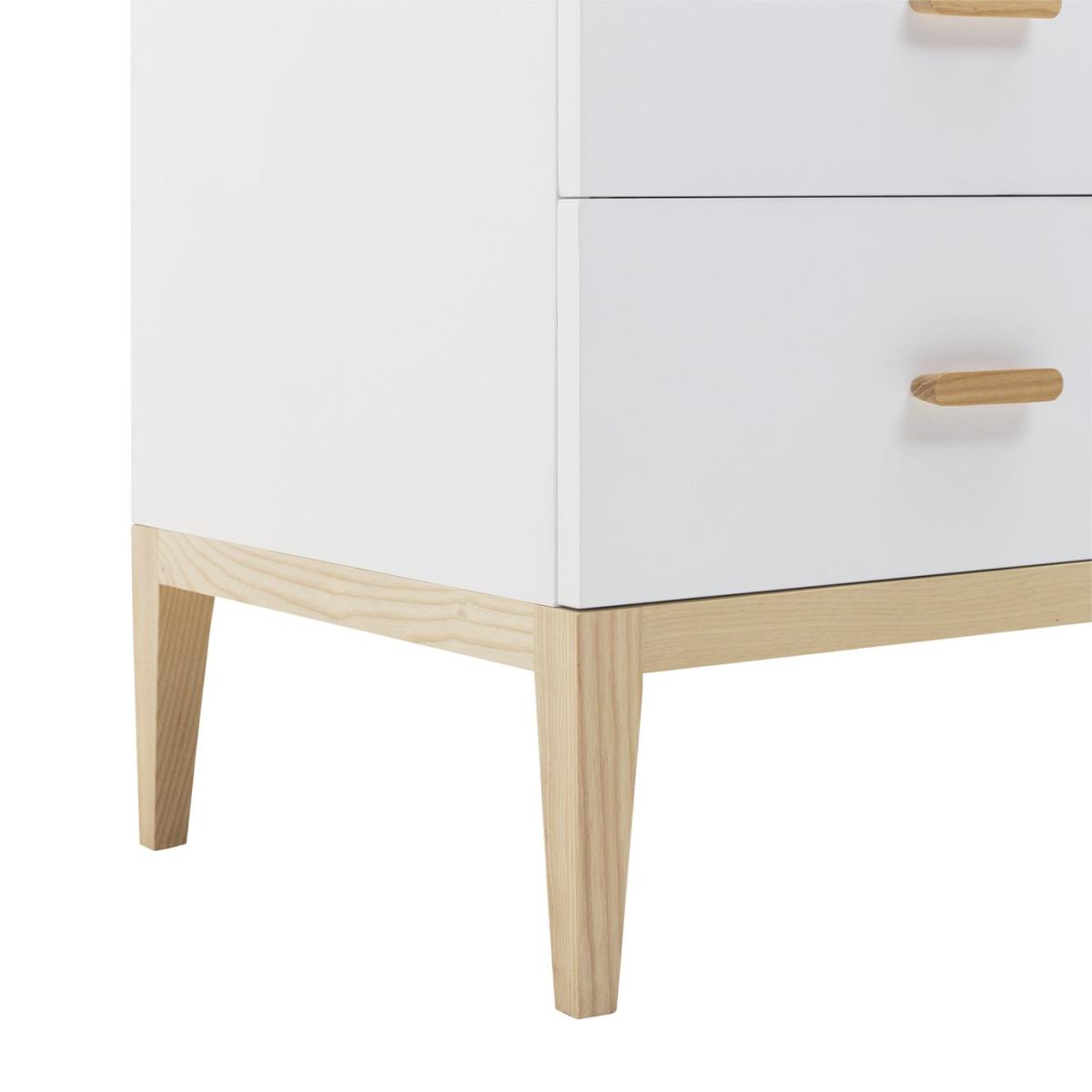 Habitat Tatsuma 4 Drawer Chest - White – image 5