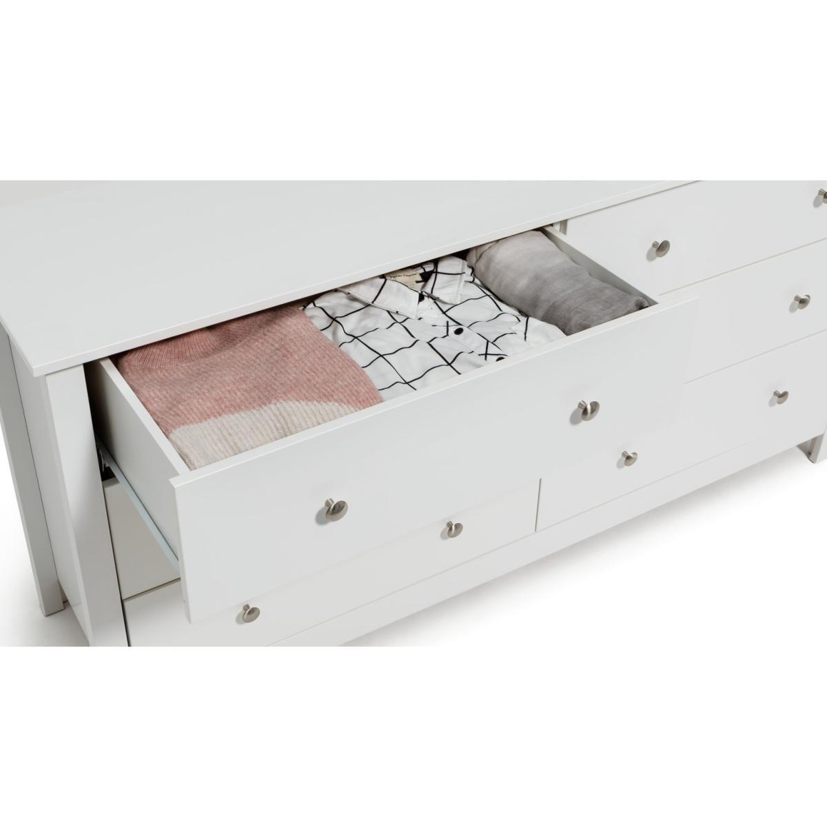 Habitat Osaka 3+3 Drawer Chest of Drawers - White – image 4