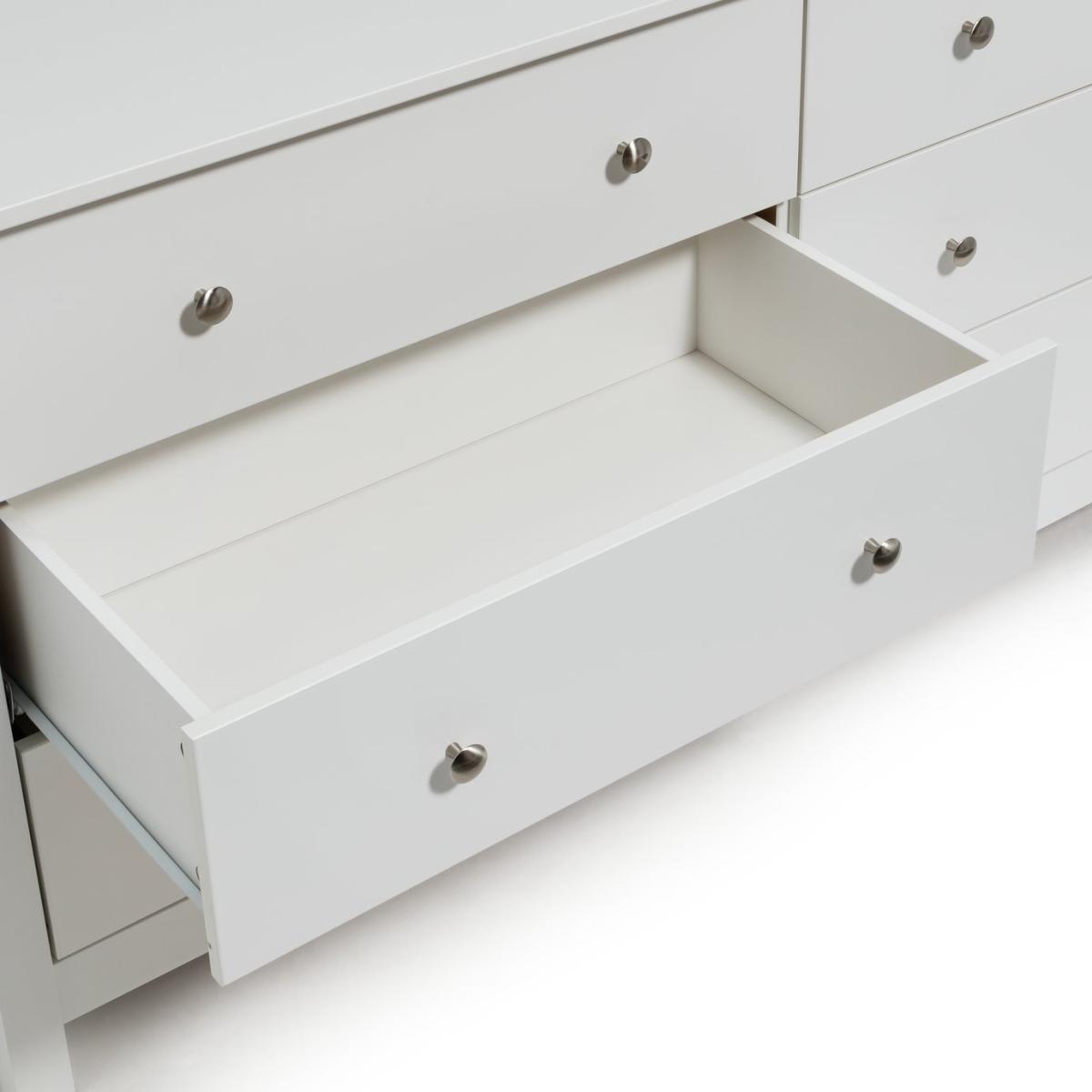 Habitat Osaka 3+3 Drawer Chest of Drawers - White – image 8