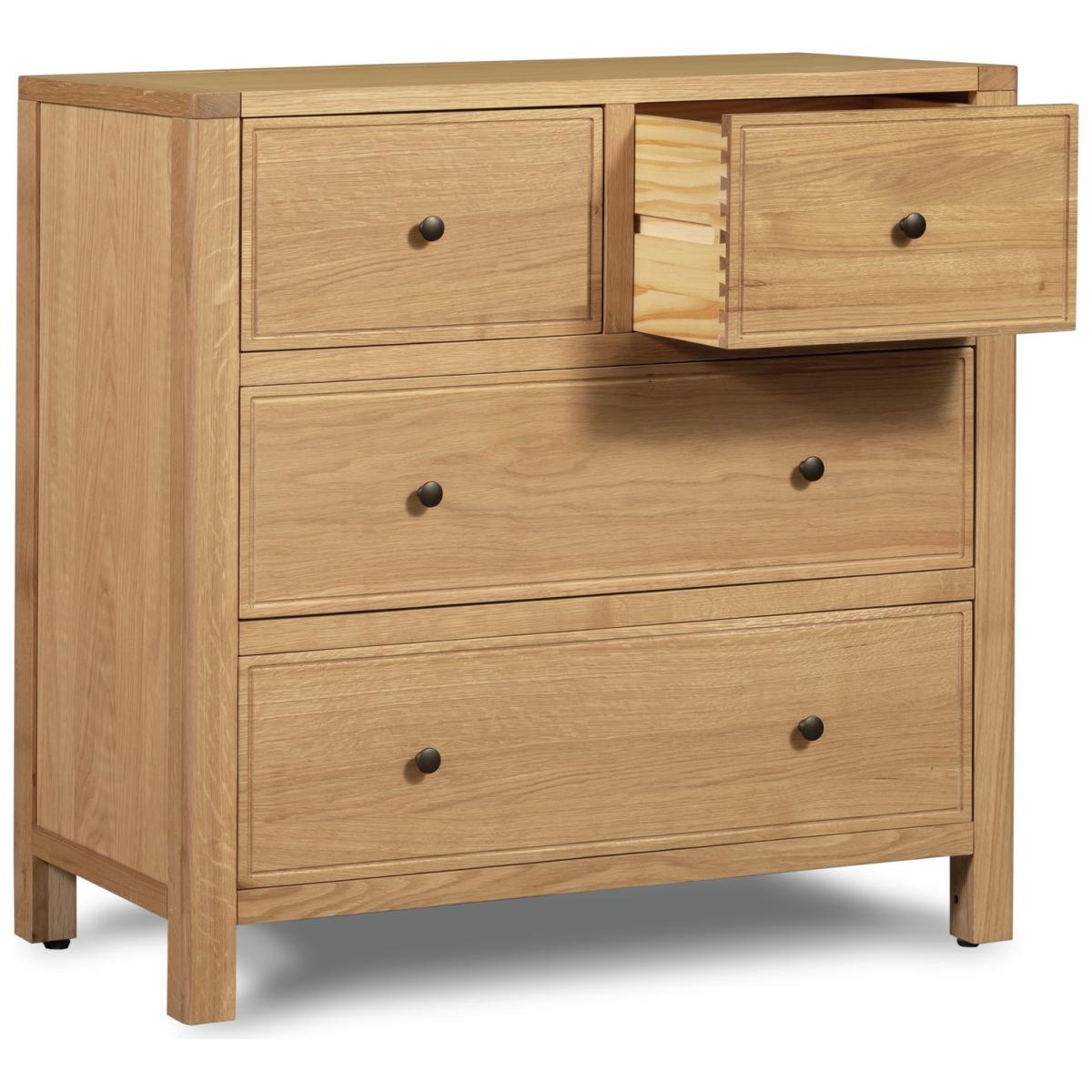 Habitat Finchley 4 Drawer Chest - Oak – image 4