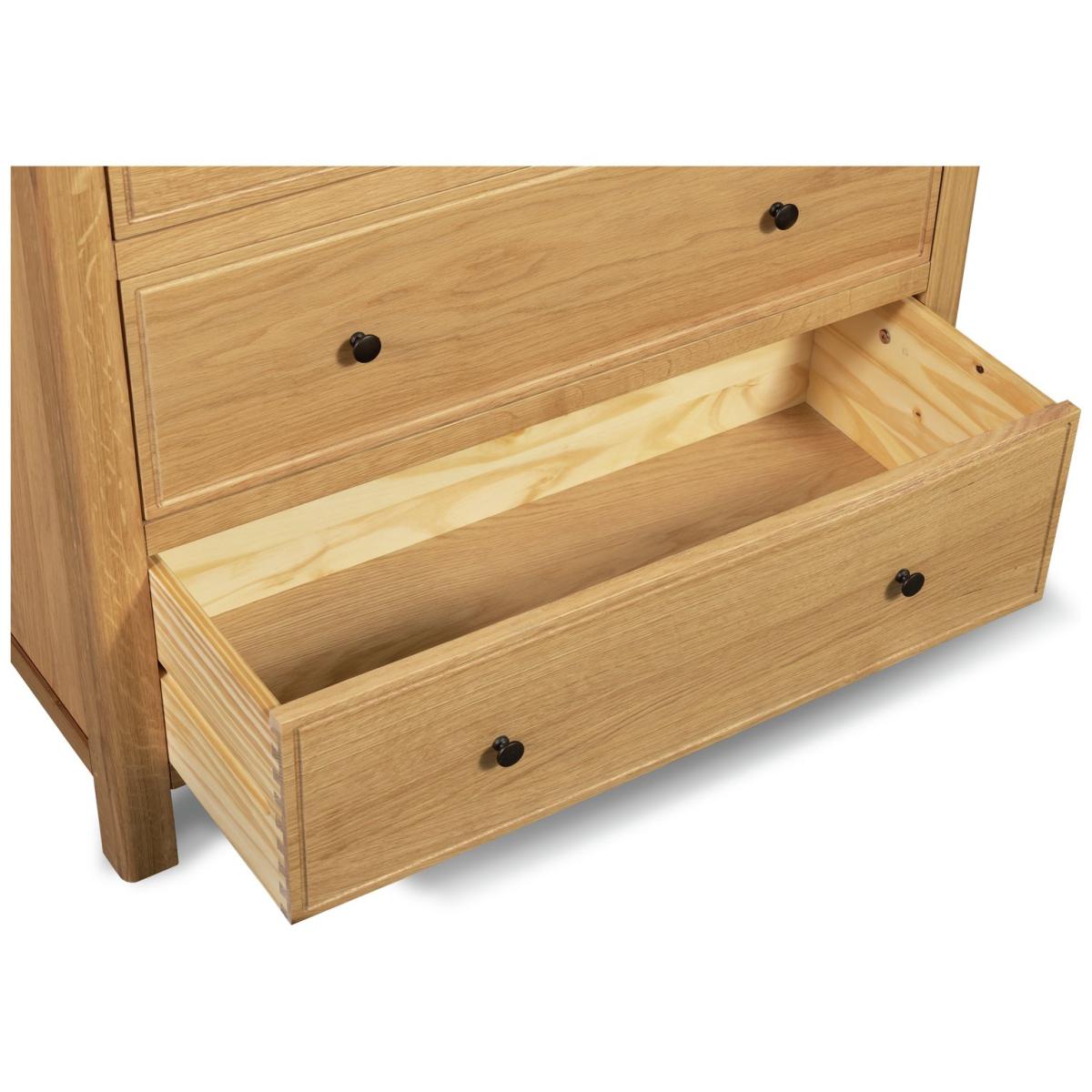 Habitat Finchley 4 Drawer Chest - Oak – image 5