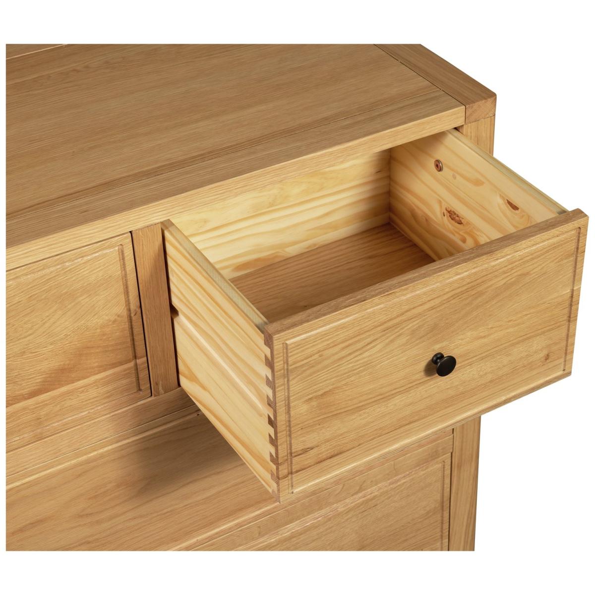 Habitat Finchley 4 Drawer Chest - Oak – image 6