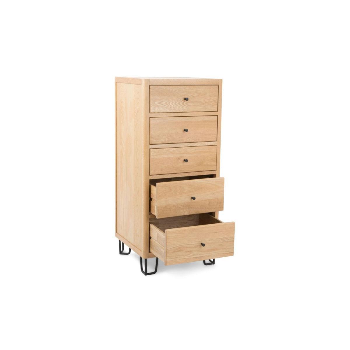 Heal's Brunel Tall Chest - Heal's UK Bedroom Furniture – image 2