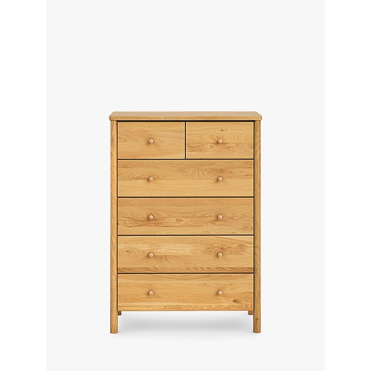 John Lewis Spindle 6 Drawer Chest – image 2