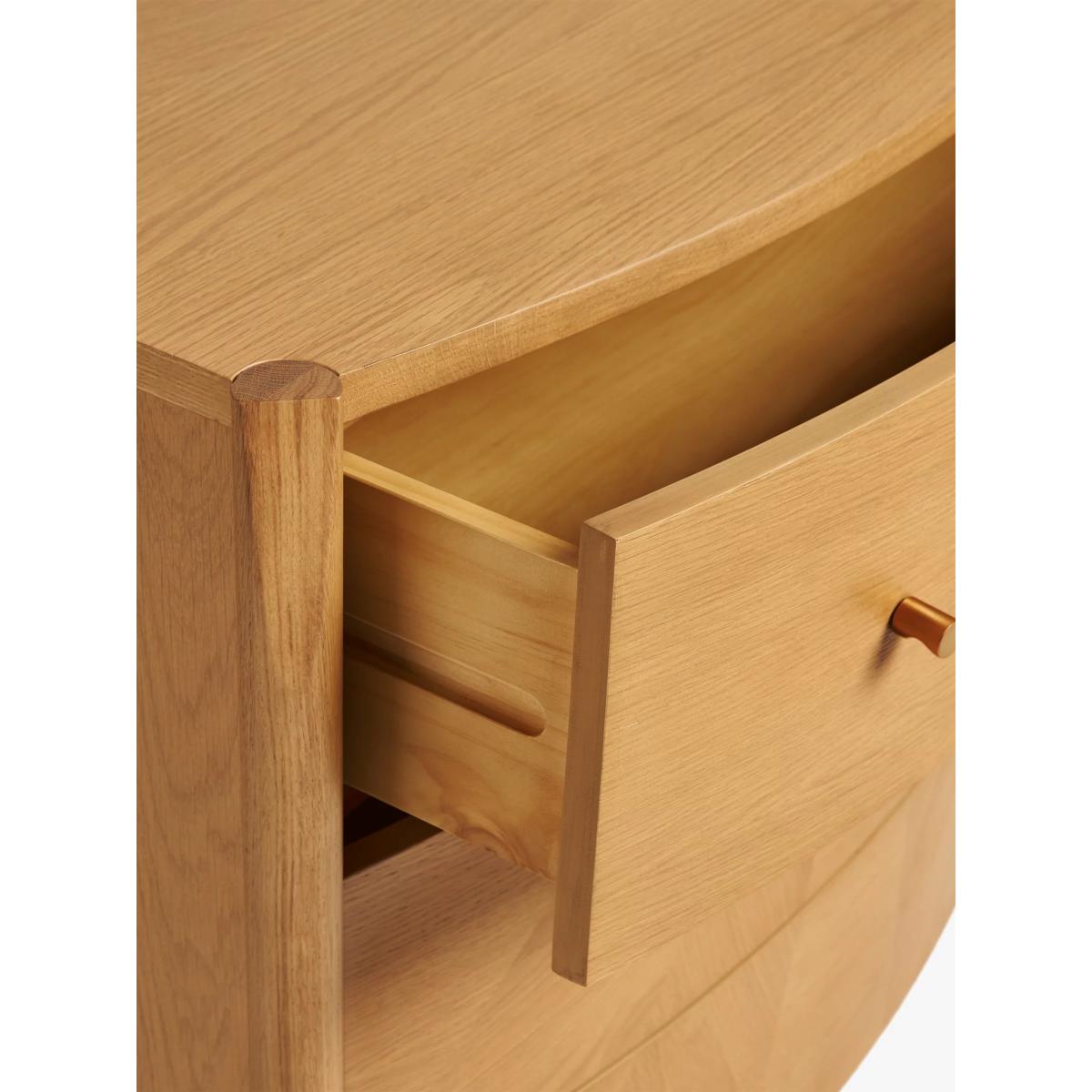 John Lewis Rise 3 Drawer Chest, Natural – image 4