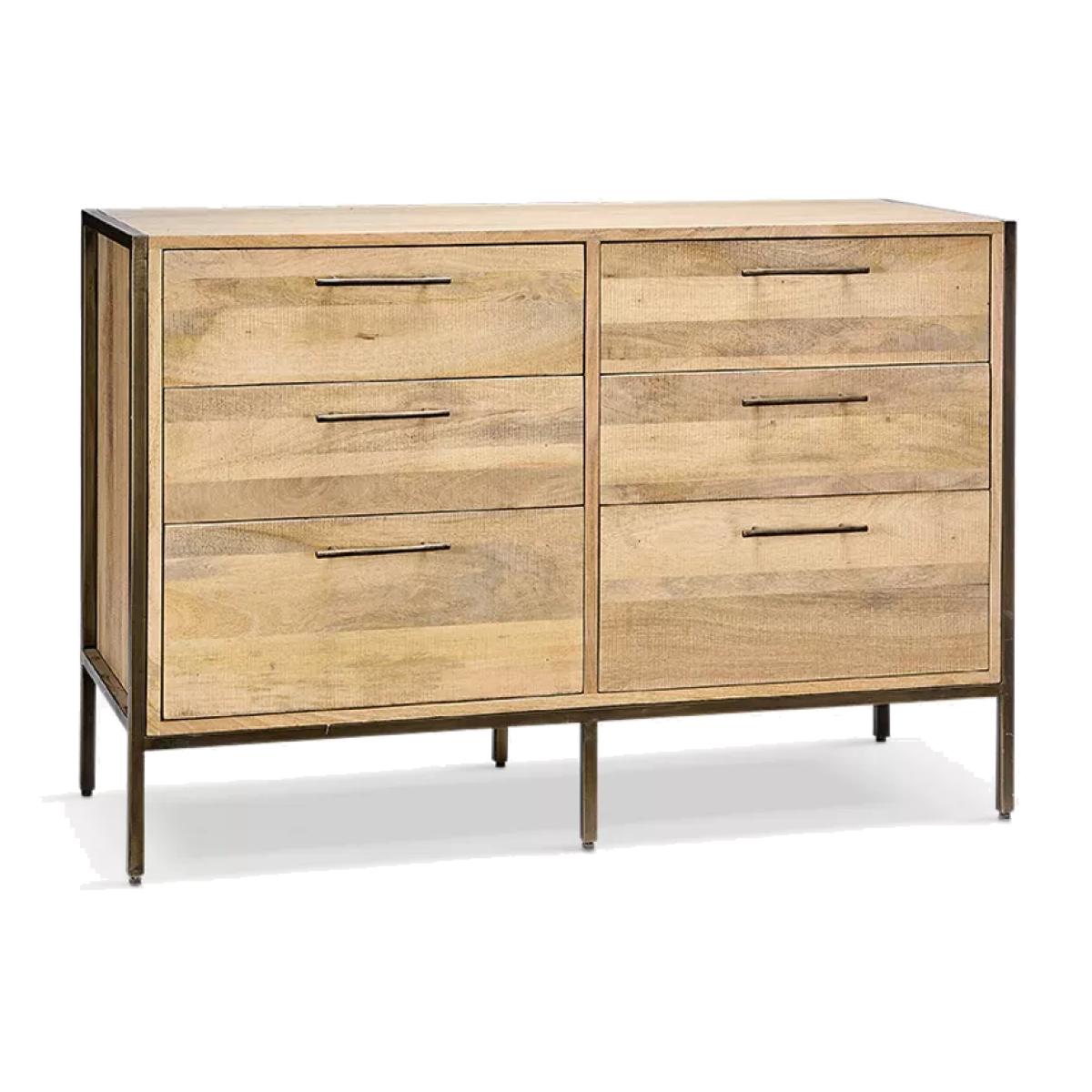 Nkuku Dasai Chest of Drawers, Natural – image 1