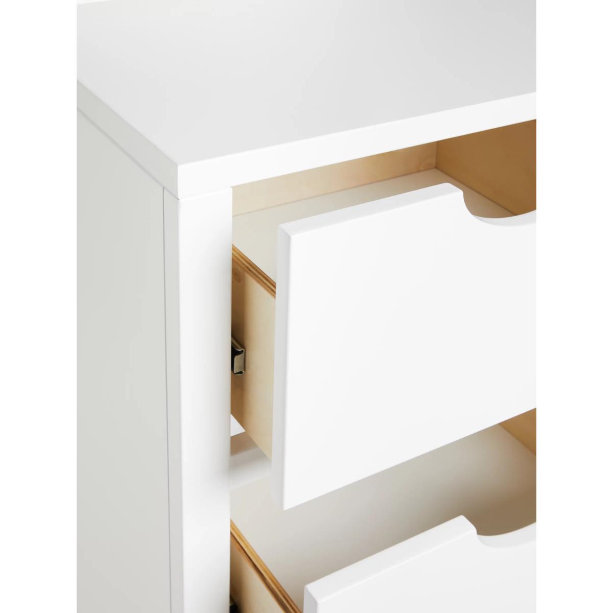 John Lewis Arc Kids' Tall Chest of Drawers, White – image 4