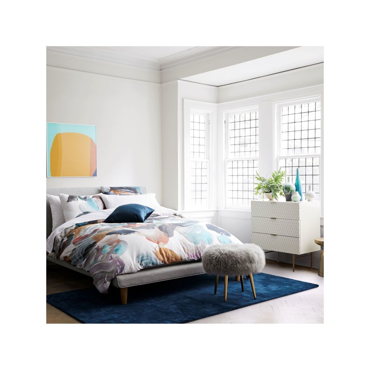 west elm Audrey 3 Drawer Chest, Parchment – image 6