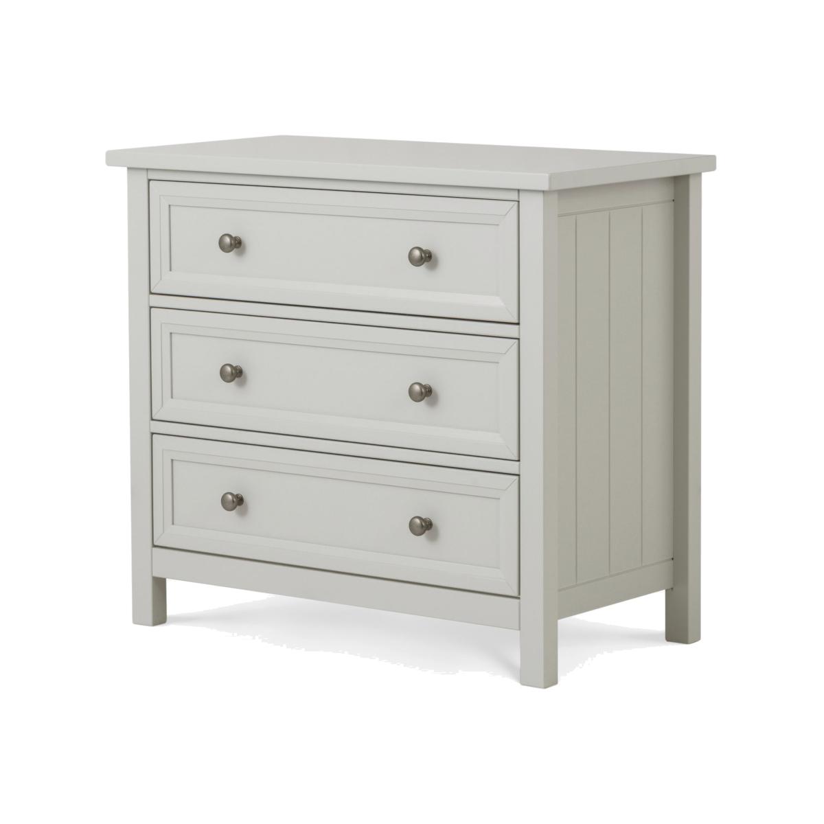 Julian Bowen Maine 3 Drawer Chest, Grey – image 1