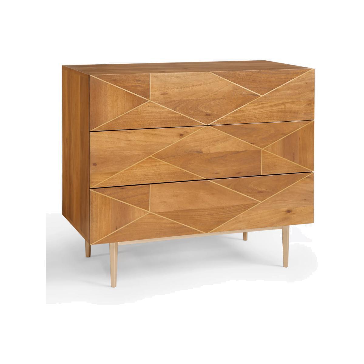 John Lewis & Partners + Swoon Mendel 3 Drawer Chest – image 1