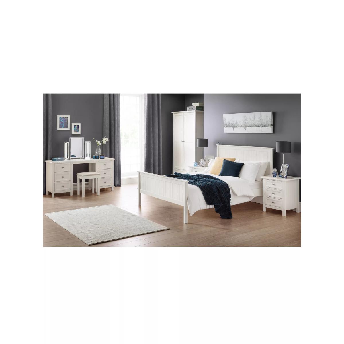 Julian Bowen Maine 6 Drawer Wide Chest, White – image 2